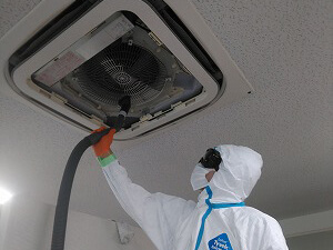 エアコン内除塵